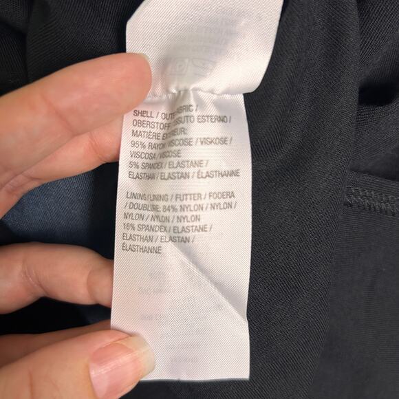 NWT Women with Control LBD Womens XLP Finespun Jersey Tummy Control Midi Dress - Picture 6 of 7